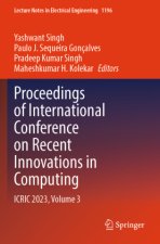 Proceedings of International Conference on Recent Innovations in Computing