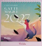 Calendrier de table 2027 - Chats magiques