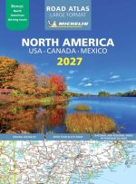 USA - Canada - Mexico 2026 Atlas (Large Format A3-Paperback)