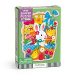 BUNNY BASKET 48PC MINI SHAPED PUZZLE