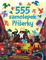 555 samolepek Příšerky
