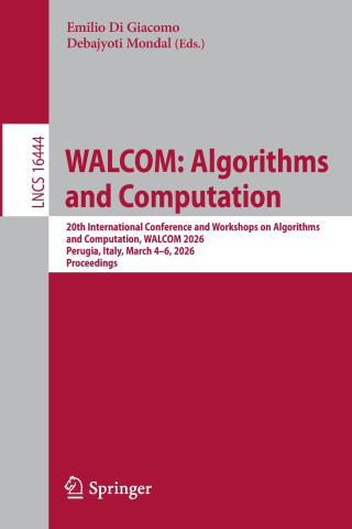 WALCOM: Algorithms and Computation