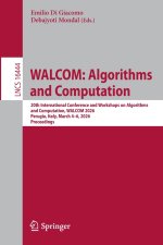 WALCOM: Algorithms and Computation
