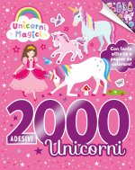2000 adesivi unicorni