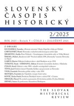 Slovenský časopis historický  2/2025