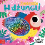 Zwierzęta w dżungli. Książeczka z cekinami