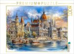 CALVENDO Puzzle Budapest - Parlamentsgebäude | 1000 Teile Lege-Größe 64x48cm Foto-Puzzle für glückliche Stunden