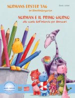 Normans erster Tag im Dinokindergarten (Deutsch-Italienisch)