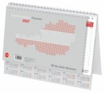 Schreibtischkalender Österreich groß 2027
