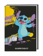 Stitch 17-Monats-Kalenderbuch A5 2027 - 17 Monate. Von August 2026 bis Dezember 2027