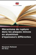 Mécanisme de rupture dans les plaques minces en aluminium d'épaisseurs différentes