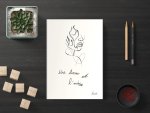 Une larme sur l'aube