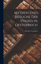 Mythen und Bräuche des Volkes in Oesterreich