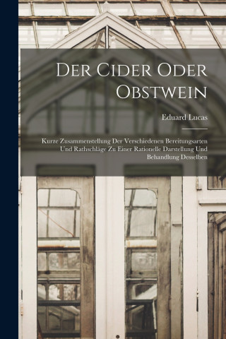 Der Cider oder Obstwein