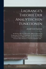 Lagrange's Theorie Der Analytischen Funktionen