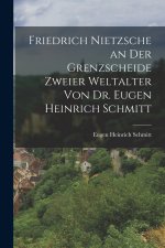 Friedrich Nietzsche an der Grenzscheide zweier Weltalter von Dr. Eugen Heinrich Schmitt