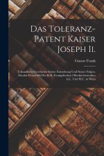 Das Toleranz-Patent Kaiser Joseph Ii.
