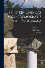 Bernstein Und Das Sozialdemokratische Programm