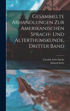 Gesammelte Abhandlungen zur Amerikanischen Sprach- und Alterthumskunde, Dritter Band