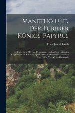 Manetho Und Der Turiner Königs-Papyrus