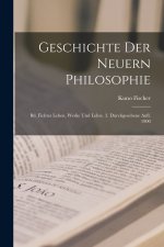 Geschichte Der Neuern Philosophie