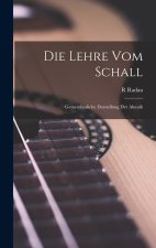 Die Lehre vom Schall