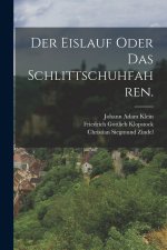 Der Eislauf oder das Schlittschuhfahren.