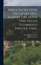 Biblia Sacra oder die ganze heil. Schrift des Alten und Neuen Testaments. Zweiter Theil.