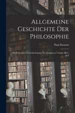 Allgemeine geschichte der philosophie