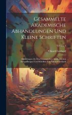 Gesammelte Akademische Abhandlungen Und Kleine Schriften