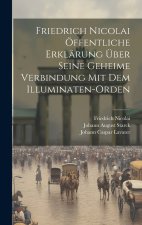 Friedrich Nicolai Öffentliche Erklärung Über Seine Geheime Verbindung Mit Dem Illuminaten-Orden