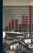 Statistische Uebersicht der wichtigsten Gegenstände des Verkehrs und Verbrauchs im deutschen Zollvereine.