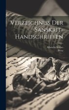 Verzeichniss Der Sanskrit-handschriften