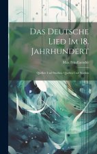 Das deutsche Lied im 18. Jahrhundert