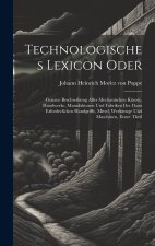 Technologisches Lexicon oder