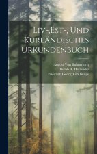 Liv-,est-, und Kurländisches Urkundenbuch