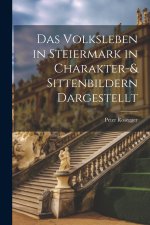 Das Volksleben in Steiermark in Charakter-& Sittenbildern Dargestellt