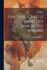 Die Unsterblichkeitslehre des Benedictus Spinoza