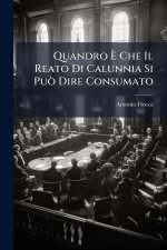 Quandro Ã Che Il Reato Di Calunnia Si PuÃ² Dire Consumato