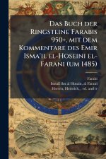 Das Buch der Ringsteine Farabis 950+, mit dem Kommentare des Emir Isma'il el-Hoseini el-Farani (um 1485)
