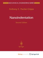 Nanoindentation