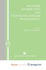 Network Interdiction and Stochastic Integer Programming