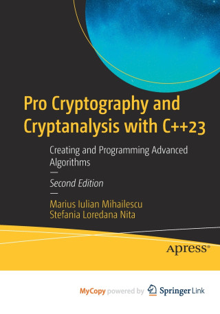 Pro Cryptography and Cryptanalysis with C++23