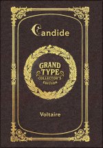 Large Print - Candide - Grand Type Collector's Edition - Matte Hardcover with Dust Jacket