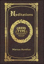 Large Print - Meditations - Grand Type Collector's Edition - Matte Hardcover with Dust Jacket