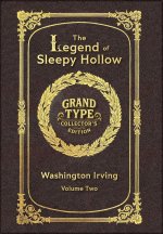 Large Print - The Legend of Sleepy Hollow, Volume 2 of 2 - Grand Type Collector's Edition - Matte Hardcover with Dust Jacket