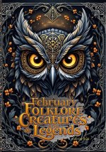 February Folklore Creatures and Legends Coloring Book