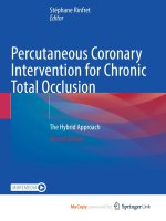 Percutaneous Coronary Intervention for Chronic Total Occlusion