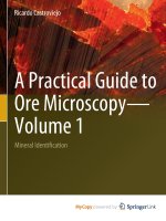 A Practical Guide to Ore Microscopy-Volume 1