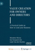 Value Creation for Owners and Directors